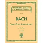 BACH TWO-PART INVENTIONS FOR THE PIANO: SHEET MUSIC