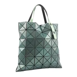 【ISSEY MIYAKE 三宅一生】BAO BAO STREAK 6x6 條紋設計托特包(綠色)