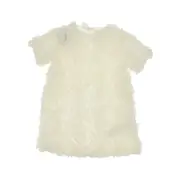 [DOUDOU] DOUDOU Tulle mini dress with flowers appliques Kids 14Y 14Y White