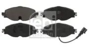 Brake Pad Set Front Fits Volkswagen Caddy SAB, SAJ 1.4 TSI +more (for: Volkswagen)