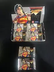 1993 The Return of Superman (2} Pack HOBBY SEALED From Box Skybox DC Comics