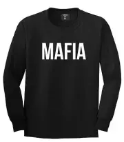Kings Of NY Mafia Long Sleeve T-Shirt Italian Dope Mob