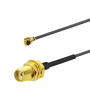 4pcs SMA Female to U.fl Pigtail 1.37 cable 15cm 6" for wifi Mini-PCI Adapter