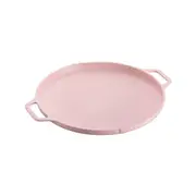 Masker BBQ Grill Pan 30cm with Heat Resistant Handles - Pink