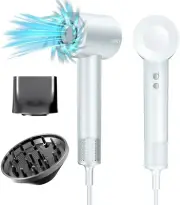 Hair Dryer - 110000 RPM High-Speed Brushless Motor Negative Ionic Blow Dryer