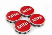 OEM MINI F54 F55 F56 F57 F60 CHILLIRED CENTER WHEEL COVER CAPS SET 4 PCS NEW