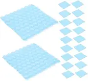 MUSISALY 100pcs Shipping Heart Design Pouches for Packing Moving Boxes Pp Material Safe for Glasses Electronics