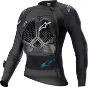 Alpinestars Stella Bionic Action V2, protector jacket women , color: Black/Blue , size: L
