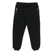 [Moschino] Moschino Zip-pocket Track Pants 10 A BLACK