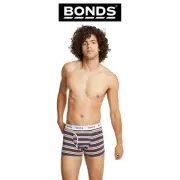 Mens Bonds Guyfront Striped Trunk MZUQI Classic Seamfree Soft Cotton Elastic