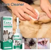 Ear Cleaner Drops For Pet Dog Puppy Cat Kitten Kill Mites Fluid-20ml UK Ear L9F0