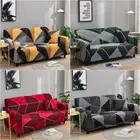 1 2 3 4 Seater Geometric Sofa Cover Elastic Longue Cover Slipcovers Protector