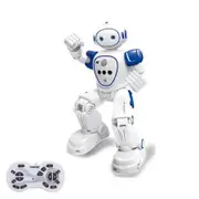 Education Toys, Remote Control Robot Gesture Sensing Dancing Programmable Smart Robot For Kids (Blue)