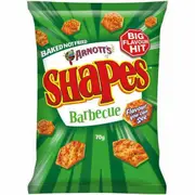 Arnotts Shapes Barbeque 70g x 12