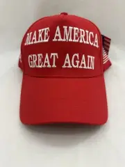 Donald Trump MAGA Red Hat Embroidered