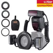 YONGNUO YN-24EX E-TTL Macro Flash Light Speedlight 5600K Dual Head for Canon