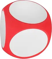 WOONEKY Large Writable Sponge Dice DIY Dice for Party Games Fun Learning Activities Easy to Clean Safe for Versatile Use as Game Props