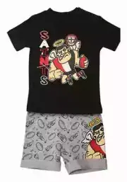 St Kilda Saints 2018 AFL Babies 2 piece Tee & Short Pack Sizes 000-1 BNWT