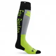 FOX Youth MX Socks - LEAN - Flo Yellow