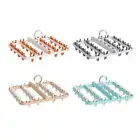 Drying Rack Clothes Cloth Multifunctional Hanger with 24 Drying Clips Household