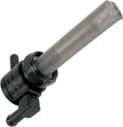 Golan Inc 76-312D-BLK Click-Slick Petcock 22mm Downward Facing - Black 0705-0106