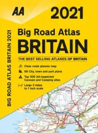 在飛比找博客來優惠-Big Road Atlas Britain 2021