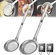 Beyonddraw Fine Mesh Stainless Steel Colander Spoon,Fine Mesh Stainless Steel Colander Spoon,Beyonddraw Fine Mesh Strainer,Beyonddraw Colander Spoon,Beyonddraw Fine Mesh Strainer with Handle (2mix)