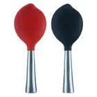 Steel Handle Stand-up Silicone Serving Spoons Spatula Rice Paddle Rice Scooper