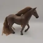 Schleich Beauties Brown Horse Brown Mane Plastic Horse Toy Hair