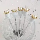 Diamond Eyelash Brush Mascara Wands Spoolies Crystal Tube Make Up Brush TooGS