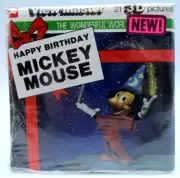 View-Master J29, Happy Birthday Mickey Mouse, 3 Reel Set, NEW & SEALED