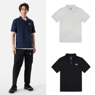 【The North Face】TNF 北臉 短袖POLO 立領短袖 多款任選(NF0A87UX8K2&)