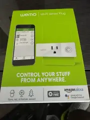Wemo Mini Smart Plug WiFi Enabled, Works w/ Alexa, Google Assistant & Apple NEW