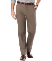 Dockers Mens Stretch Casual Chino Pants, pebble, 34W x 32L