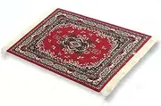 Paitianle Mouse Pads for Wireless Mouse,Oriental Carpet Mouse Mat Computer Mousepad for Table Decor (STYLE1 red)