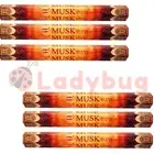 HEM HEXA INCENSE Sticks MUSK Scents Meditation Aroma Fragrance