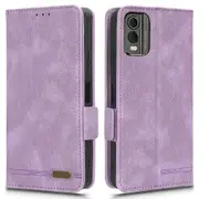 Protector Shell for Nokia C32 Phone Case Hardware Decor PU Leather Wallet Stand Cover