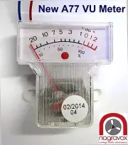 Revox A77 VU meters - newly manufactured and improved. A77 mk3 mk4. (per pair)