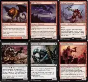 Steel & Sacrifice (Red Black) Deck - Manticore - MTG Magic Gathering 60 cards NM