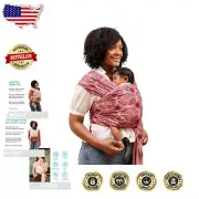 Petunia Pickle Bottom Evolution Baby Wrap Carrier | Safe & Adjustable in Sunbeam
