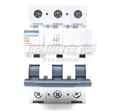 SIEMENS AC Miniature Circuit Breaker MCB 25A 5SY6325-8CC D25