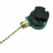 For Zing Ear ZE-268S6 ZE-208S6 Switch 4-Wire 3 Speed Pull Chain Control 125V/6A