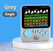 Portable Retro Handheld Game Console 600 Classic Games 3.5" Screen Grey
