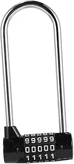Veemoon Metal Material U Shaped Password Lock Easy to Set for Home and Travel Safety
