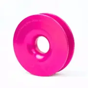 PINK Winch Ring Pulley 15000kg 4WD Recovery Soft Shackle Snatch Block 4x4