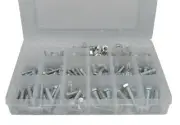 316 Piece High Tensile Grade 8.8 Hex Head Bolt Nut Assortment Grab Kit M4-M12