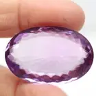 Shola Real 40,44 CT Natural Purple Amethyst Gigant Flat Cut Brazil