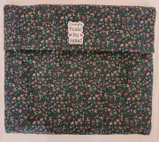 FREE Microwave Multi Purpose Large Potato Pouch Bag Hand Tiny Dark Print New