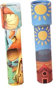 CIYODO 2Pcs Kaleidoscope Creative Educational Present for Fun Styles for Parties and Goodie Bags Encourages and Curiosity