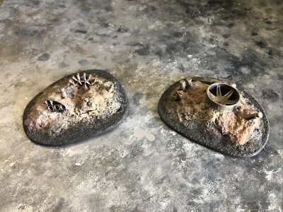 Warhammer 40k Terrain And Scenery. Rubble Piles Set B. Two Piece Set